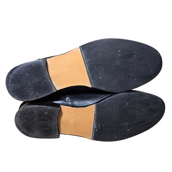 Ann Taylor - Woman's Size 11 Black Selene Leather Bootie Shoes Org. $198.00 - Picture 7 of 8